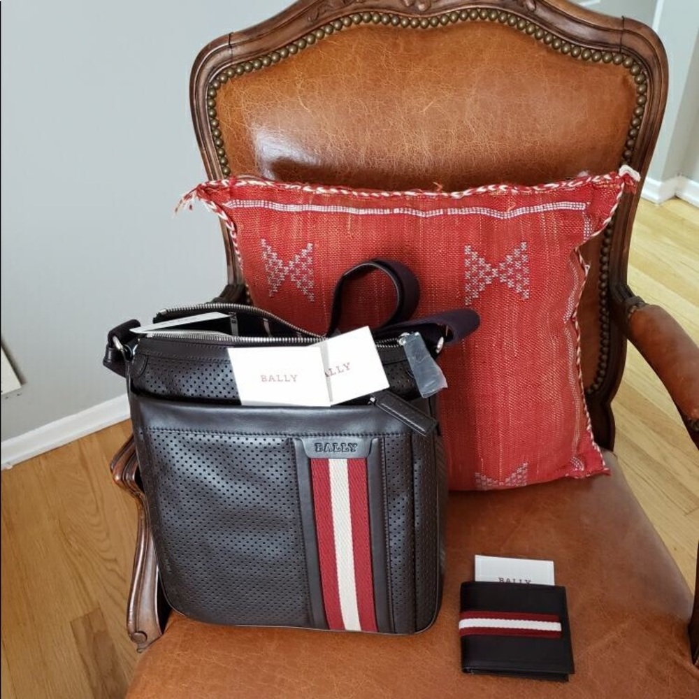 Sold...Bally messenger bag